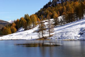 Lago Nero inverno - Alta valle Susa